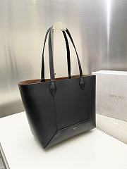 Colestore Jimmy Choo Diamond Medium Leather Tote Bag 30x28x14cm - 6