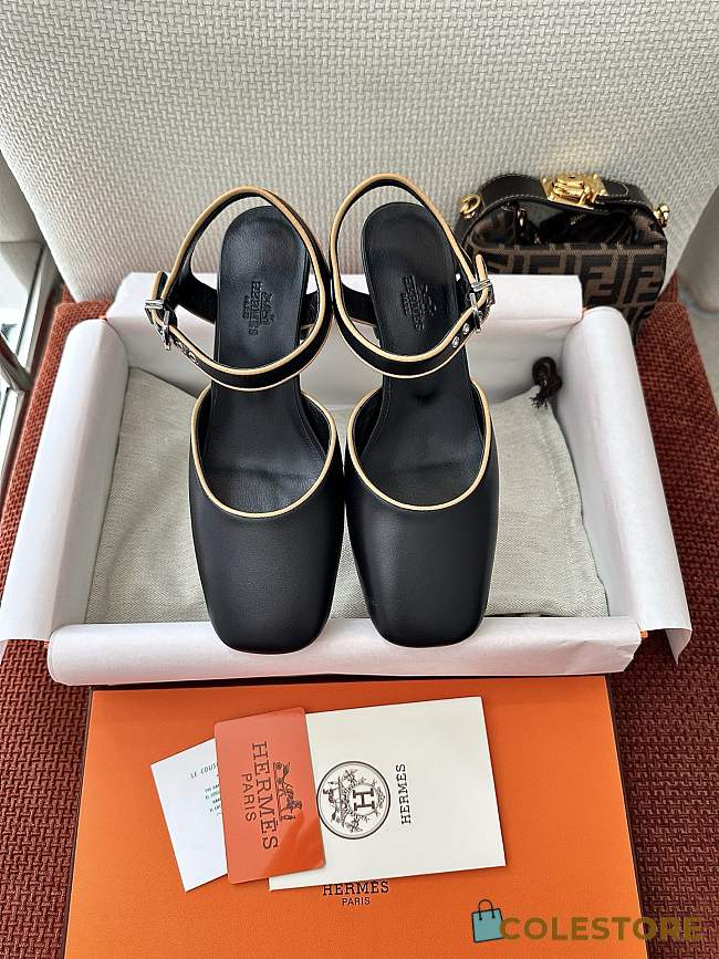 Colestore Hermès Kamilla 60 Pump Black - 1