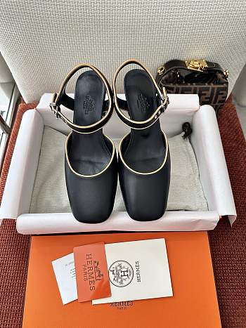 Colestore Hermès Kamilla 60 Pump Black