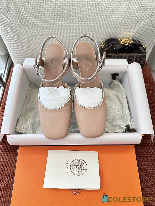 Colestore Hermès Kamilla 60 Pump Nude - 1