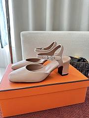 Colestore Hermès Kamilla 60 Pump Nude - 5