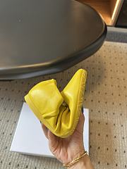 Colestore Loewe Pebble Soft Ballerina in Nappa Lambskin Dandelion  - 3