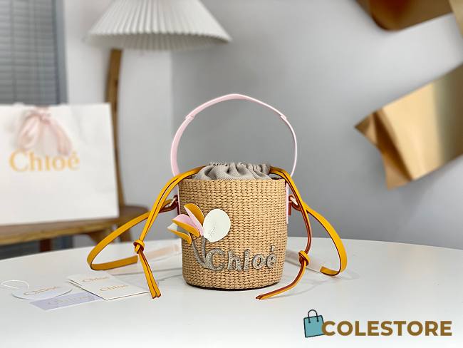 Colestore Chloé Small Woody Basket 17x16x16cm - 1