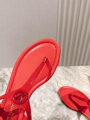 Colestore Louis Vuitton Sunkiss Flat Sandal Rouge - 6