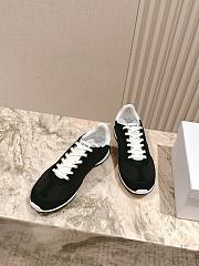 Colestore Celine Racer - Low Top Sneaker With Triomphe In Nylon, Suede Calfskin And Calfskin Black - 6