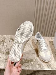 Colestore Celine Racer - Low Top Sneaker With Triomphe In Nylon, Suede Calfskin And Calfskin Vanilla - 3