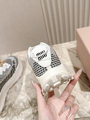 Colestore Miu Miu Technical Fabric Sneakers Gray - 6