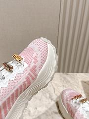 Colestore Miu Miu Technical Fabric Sneakers Pink - 5