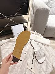 Colestore Dior D-Club Slide White Calfskin  - 5