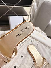 Colestore Dior D-Club Slide Gold Calfskin  - 3