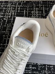 Colestore Chloé Nama Wedge Sneaker Ashes Blue - 2