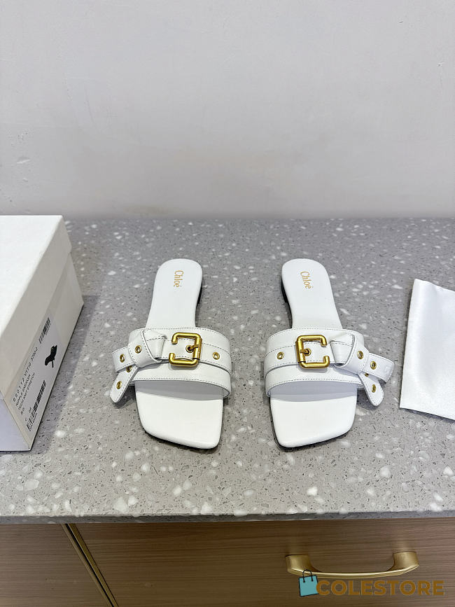 Colestore Chloé Mae Slide White - 1