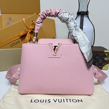 Colestore Louis Vuitton Capucines BB Pink 27x18x9cm