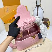 Colestore Louis Vuitton Capucines BB Pink 27x18x9cm - 6