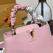 Colestore Louis Vuitton Capucines BB Pink 27x18x9cm - 5