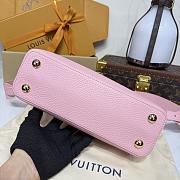 Colestore Louis Vuitton Capucines BB Pink 27x18x9cm - 3