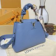Colestore Louis Vuitton Capucines BB Blue 27x18x9cm - 6