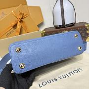 Colestore Louis Vuitton Capucines BB Blue 27x18x9cm - 5