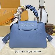 Colestore Louis Vuitton Capucines BB Blue 27x18x9cm - 4