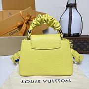 Colestore Louis Vuitton Capucines Mini Yellow 21x14x8cm - 6