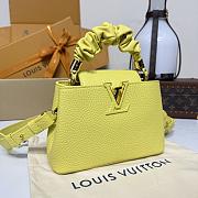Colestore Louis Vuitton Capucines Mini Yellow 21x14x8cm - 5