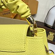Colestore Louis Vuitton Capucines Mini Yellow 21x14x8cm - 2