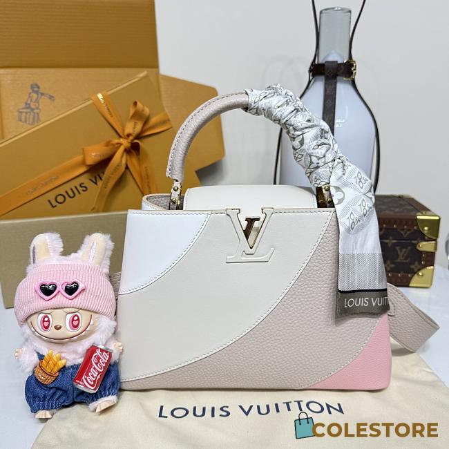 Colestore Louis Vuitton Capucines BB Gelato Taurillon Leather 27x18x9cm - 1