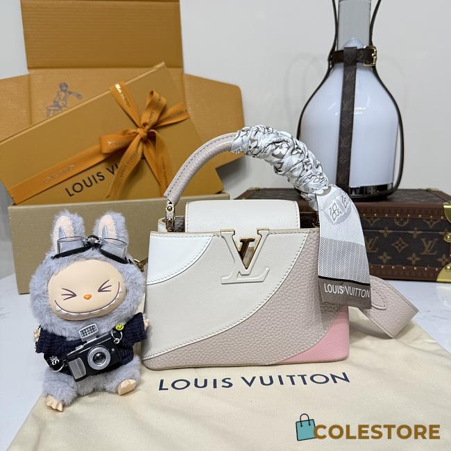 Colestore Louis Vuitton Capucines Mini Gelato Taurillon Leather 21x14x8cm - 1