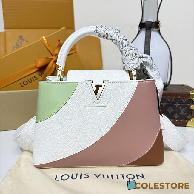 Colestore Louis Vuitton LV Capucines BB Gelato Green 27x18x9cm - 1