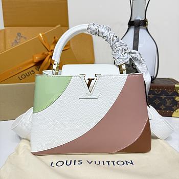 Colestore Louis Vuitton LV Capucines BB Gelato Green 27x18x9cm