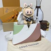 Colestore Louis Vuitton LV Capucines BB Gelato Green 27x18x9cm - 3