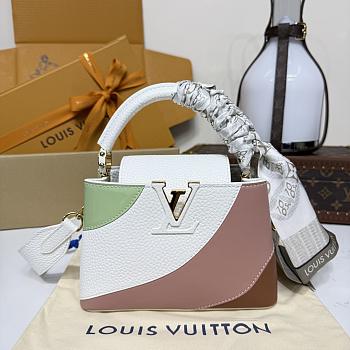 Colestore Louis Vuitton LV Capucines Mini Gelato Green 21x14x8cm