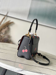 Colestore Louis Vuitton LV x TM Twist PM Black Epi Grained Cowhide Leather 19x7x15cm - 4