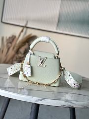 Colestore Louis Vuitton LV X TM Capucines Mini Baby Green 21 × 13.6 × 8cm - 1
