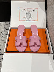 Colestore Hermès Oasis High Heel Slide Sandal Rose De Venise - 1