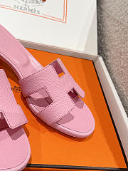 Colestore Hermès Oasis High Heel Slide Sandal Rose De Venise - 5