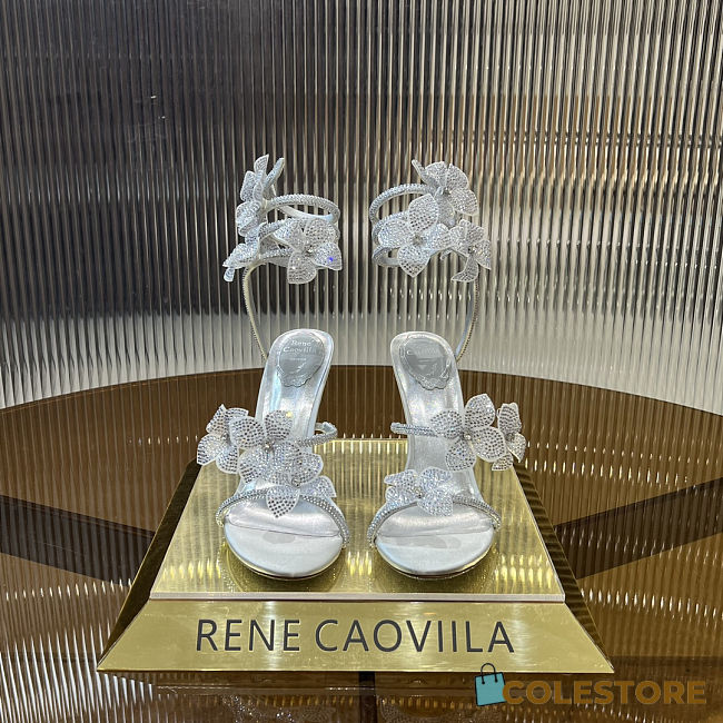 Colestore Rene Caovilla Floriane Ivory Sandals / Heels - 1