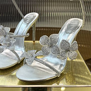 Colestore Rene Caovilla Floriane Ivory Sandals / Heels - 6