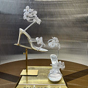 Colestore Rene Caovilla Floriane Ivory Sandals / Heels - 5