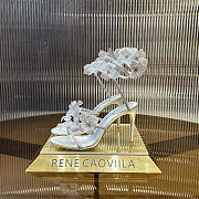 Colestore Rene Caovilla Floriane Ivory Sandals / Heels - 4