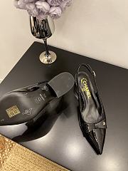 Colestore Chanel Patent Leather Slingback Flats  - 2