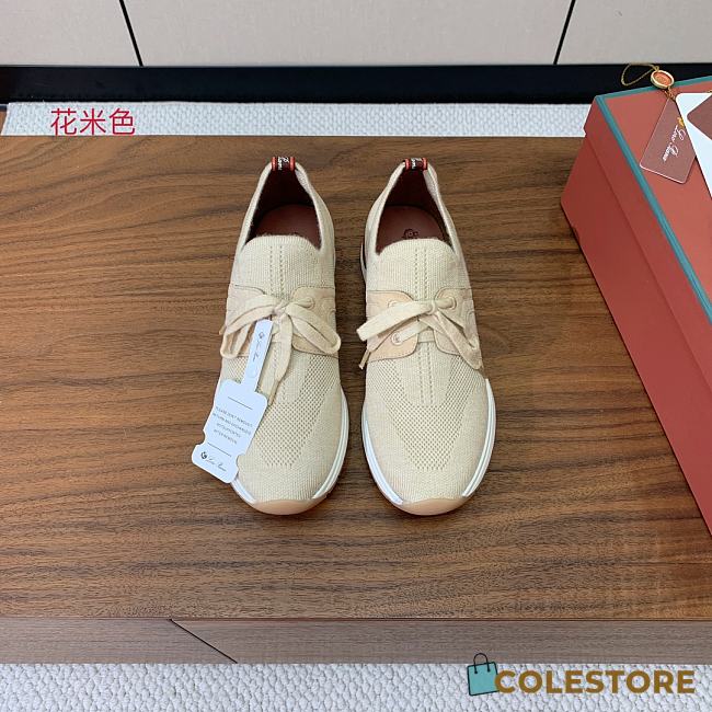 Colestore Loro Piana 360 Flexy Walk Sneakers Beige - 1