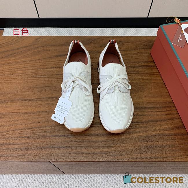 Colestore Loro Piana 360 Flexy Walk Sneakers White - 1