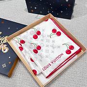 Colestore Louis Vuitton LV x TM Monogram Cerise Square 90 - White - 6