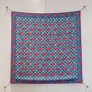 Colestore Louis Vuitton LV x TM Monogram Cerise Square 90 - Denim Blue - 1