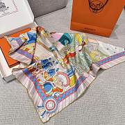 Colestore Hermès Relais de la Diligence 90 Silk Scarf - 6