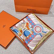 Colestore Hermès Relais de la Diligence 90 Silk Scarf - 4
