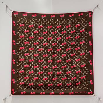 Colestore Louis Vuitton LV x TM Monogram Cerise Square 90 - Brown