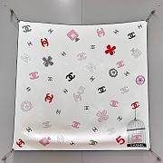 Colestore Chanel Alphabet Birdcage Scarf 90x90cm - 1