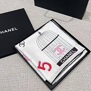 Colestore Chanel Alphabet Birdcage Scarf 90x90cm - 2